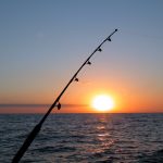 fishing at atlantic ocean